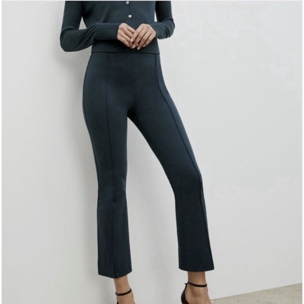 MM Lafleur Shiloh 1.0 Pant Ponte Deep Sea Blue Color Women's size 6